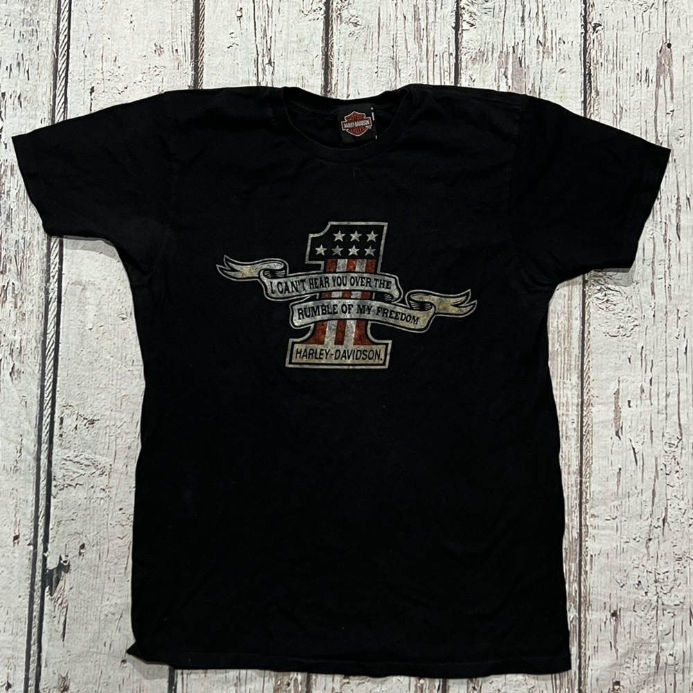 Women's Harley-Davidson Kid Rock Rebel Soul Rock n' Roll Motorcycle Tshirt